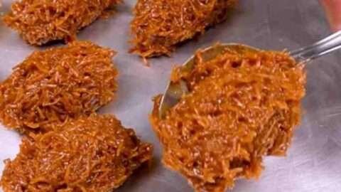 cocada caseira cremosa moreninha