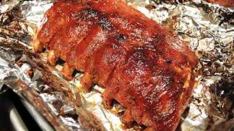 costela assada no forno com papel alumínio