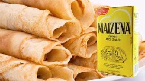 massa de panqueca com maizena