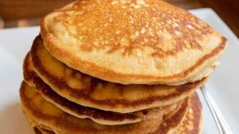 panqueca americana receita sem ovo