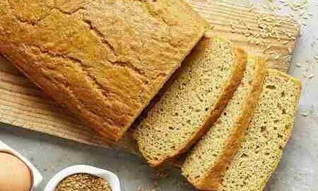 pão caseiro de aveia linhaça e chia