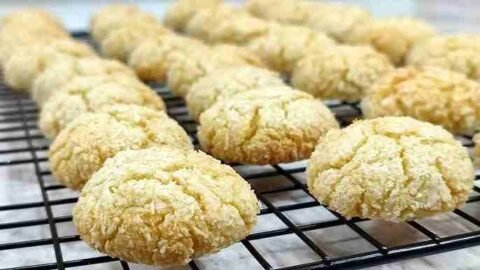 receita de biscoito amanteigado de coco