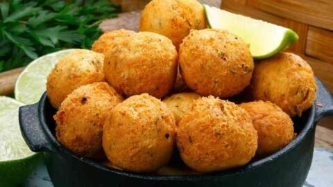 receita de bolinho de peixe com batata