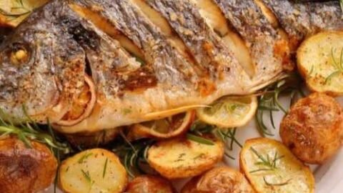 receita de peixe assado no forno a portuguesa