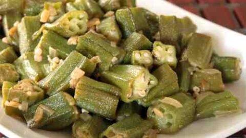 receita de quiabo refogado sem baba