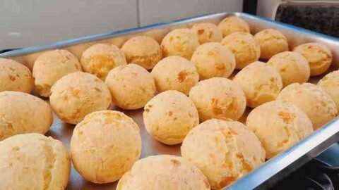 receita pão de queijo polvilho azedo 1kg