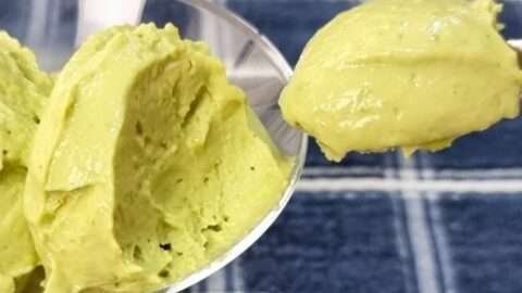 sorvete de abacate caseiro fit