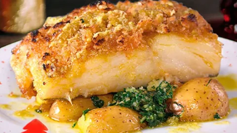 Ingredientes do Bacalhau no Forno