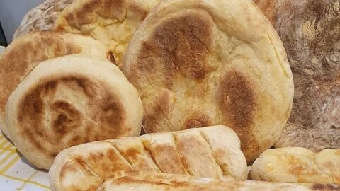 Bolo de Caco Pão Português da Madeira