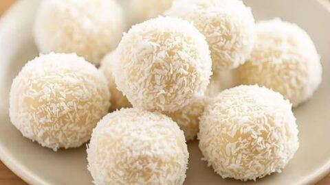 Brigadeiro Branco com Coco