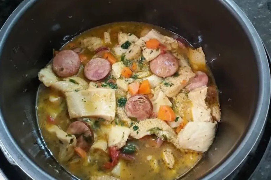 Dobradinha na Panela de Pressão