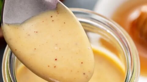 receita de molho para salada com iogurte e mostarda e mel