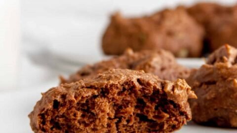 Receita de Cookies de chocolate com whey protein