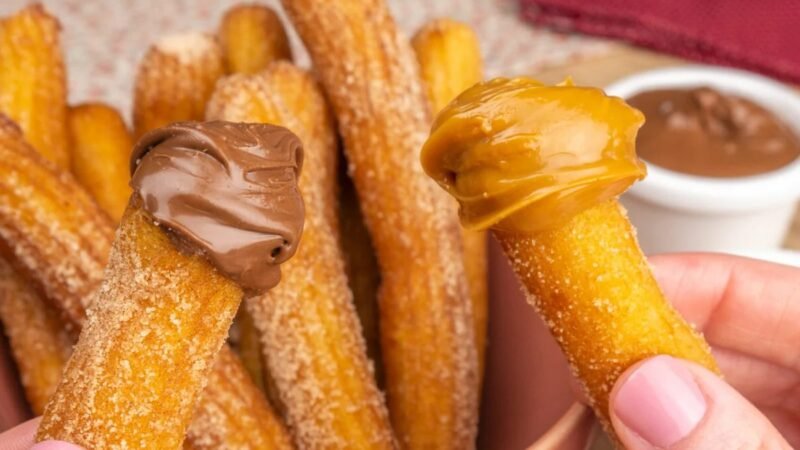 Receita de Churros Caseiro Segredo Para Ficar Igual de Feira 4.9 (16)