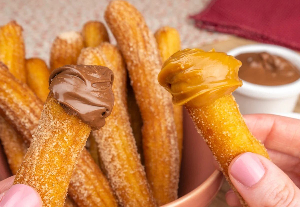 Churros Crocante Caseiro