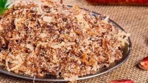 paçoca de carne de sol nordestina