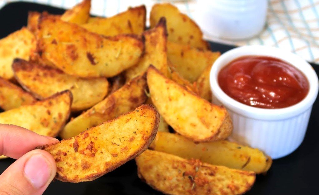 Batata Crocante na Airfryer