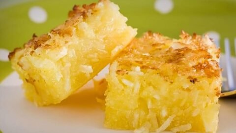 bolo de mandioca crua