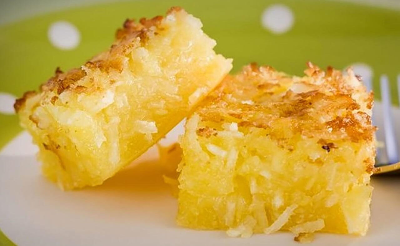Bolo de Mandioca Crua