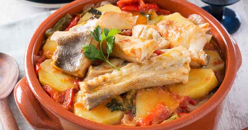 Caldeirada de Bacalhau à Portuguesa