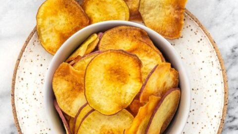chips de batata doce na airfryer