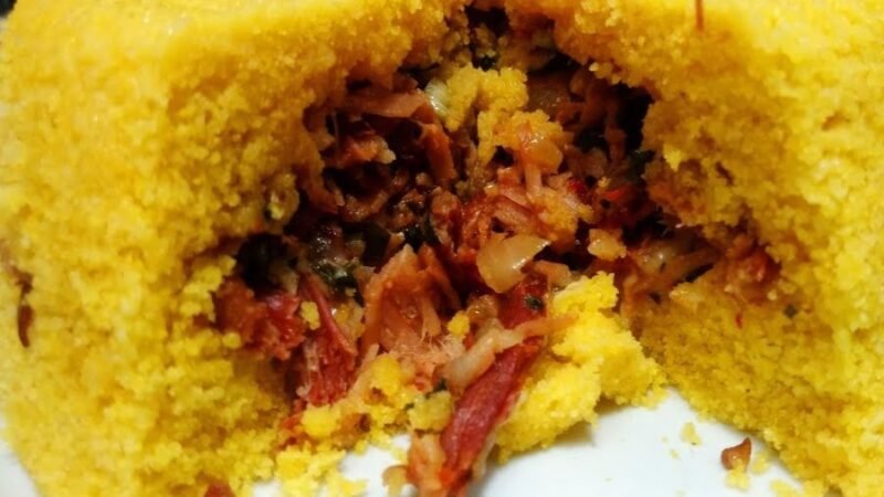 Cuscuz Nordestino com Carne Seca: O Nordeste na Sua Mesa! 4.8 (15)