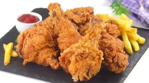 frango frito kfc na airfryer