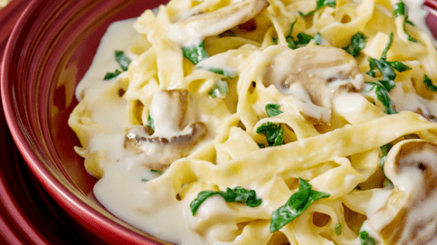 molho alfredo receita