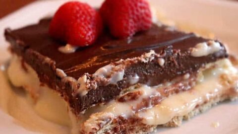 pave de chocolate receita simples