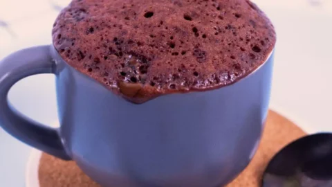 receita de bolo de caneca no micro-ondas