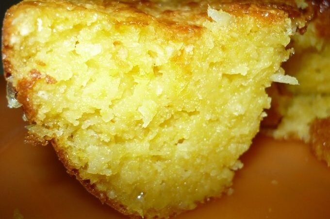 Receita de Bolo de Milho Verde de Lata com Coco Cremoso 0 (0)
