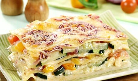 receita de lasanha de legumes