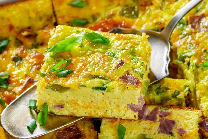 Omelete de Forno Sem Farinha de Trigo