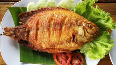 receita de peixe frito na frigideira