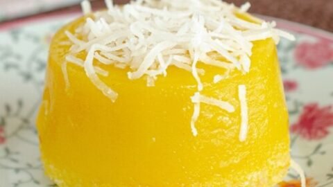 receita de quindim com coco ralado