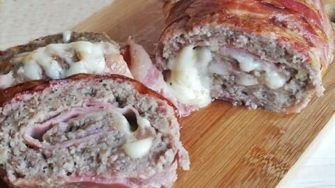 receita de rocambole de carne moída