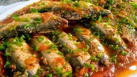 receita de sardinha na panela de pressão