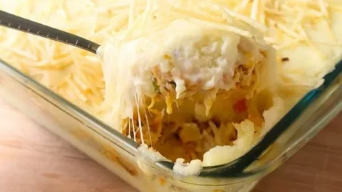 receita escondidinho de frango simples