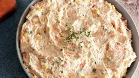 receita patê de frango simples com maionese