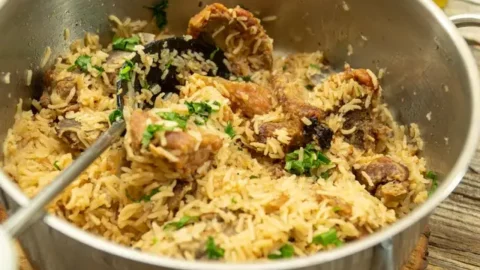 receita suã de porco com arroz