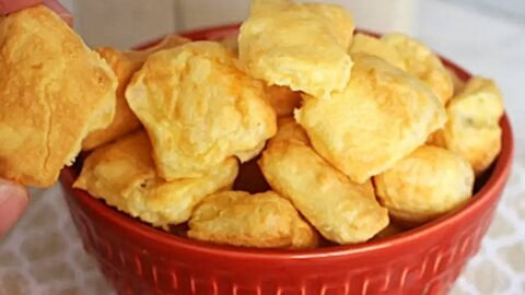 salgadinho de tapioca