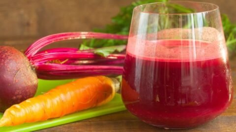 suco de beterraba com cenoura