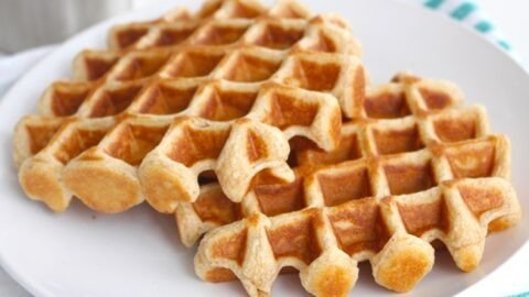 waffles receita simples e fácil