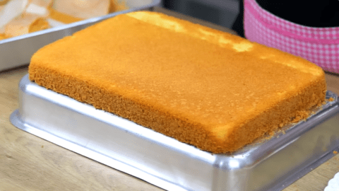 Bolo Pão de Ló Caseiro para Bolos de Aniversário Passo a Passo