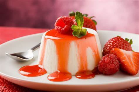 Panna Cotta de Morango