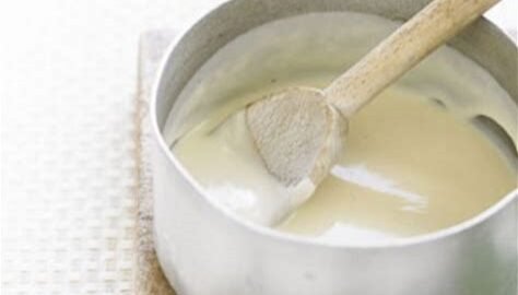 Receita molho bechamel com creme de leite