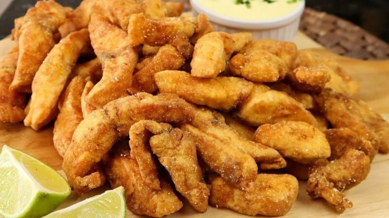 Receita de Isca de Peixe na Airfryer: O Petisco Perfeito e Saudável 5 (25)
