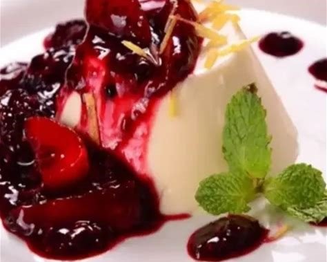 Panacota de Frutas Vermelhas