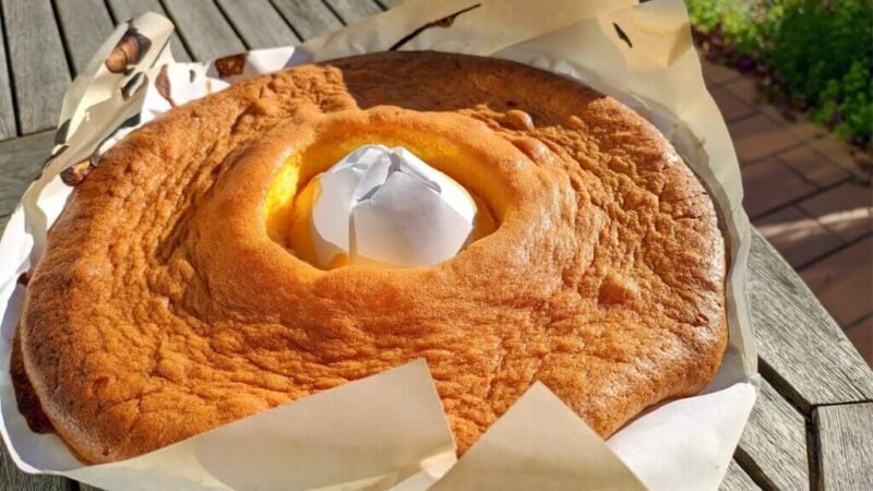 Receita Pão-de-Ló Tradicional Português Molhadinho 4.7 (47)