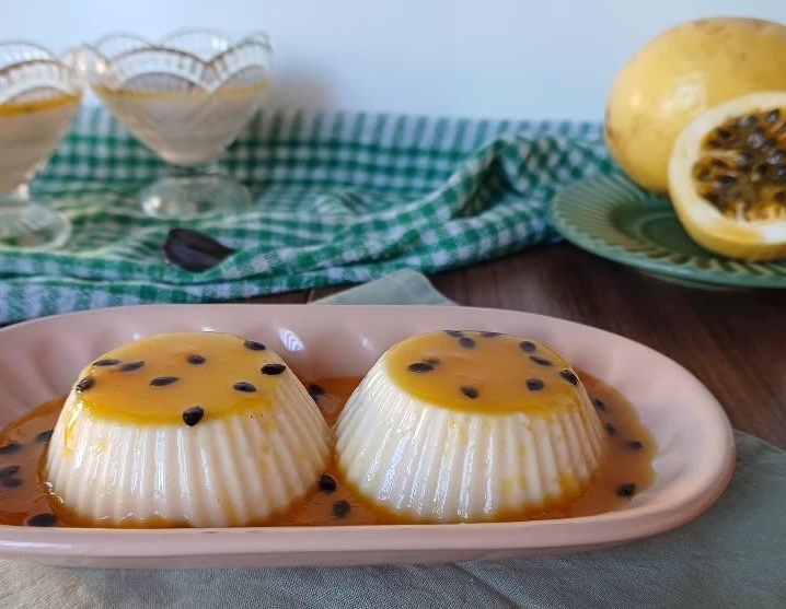 Panna Cotta de Maracujá
